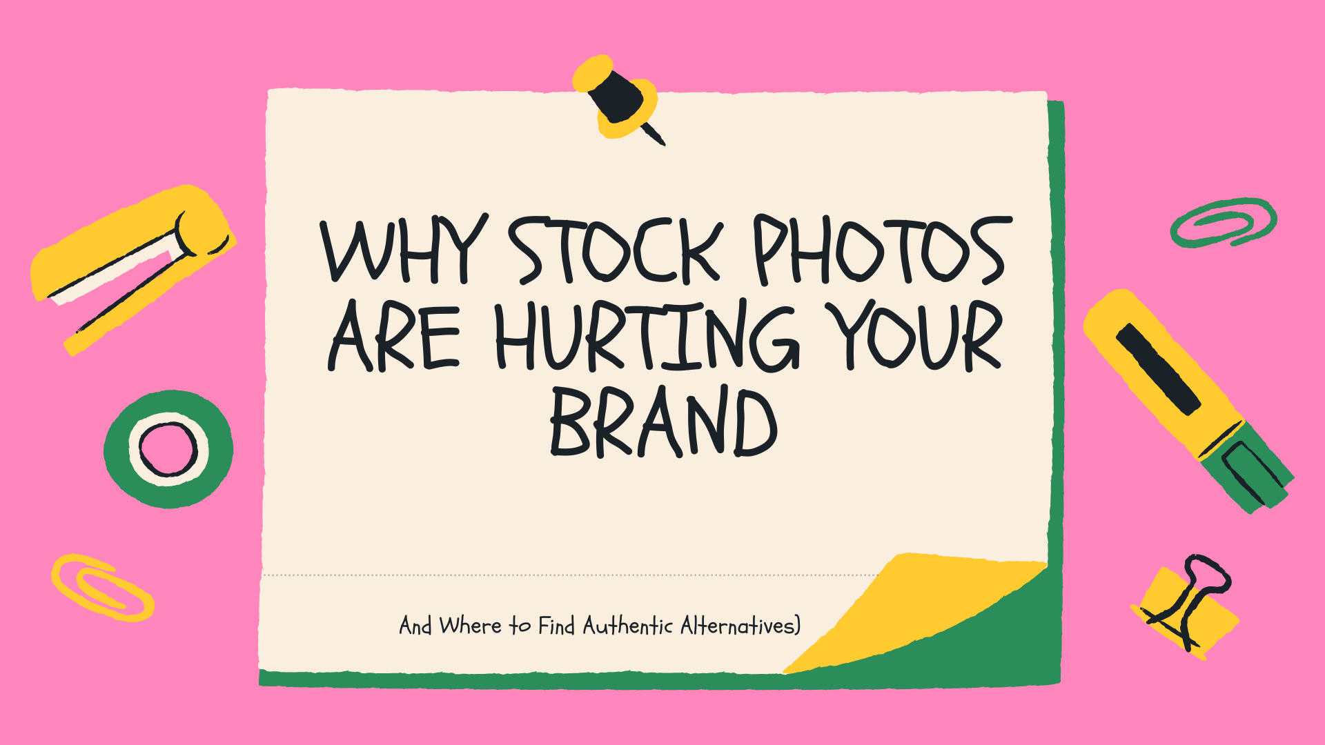 Why Stock Photos Are Hurting Your Brand (And Where to Find Authentic Alternatives)